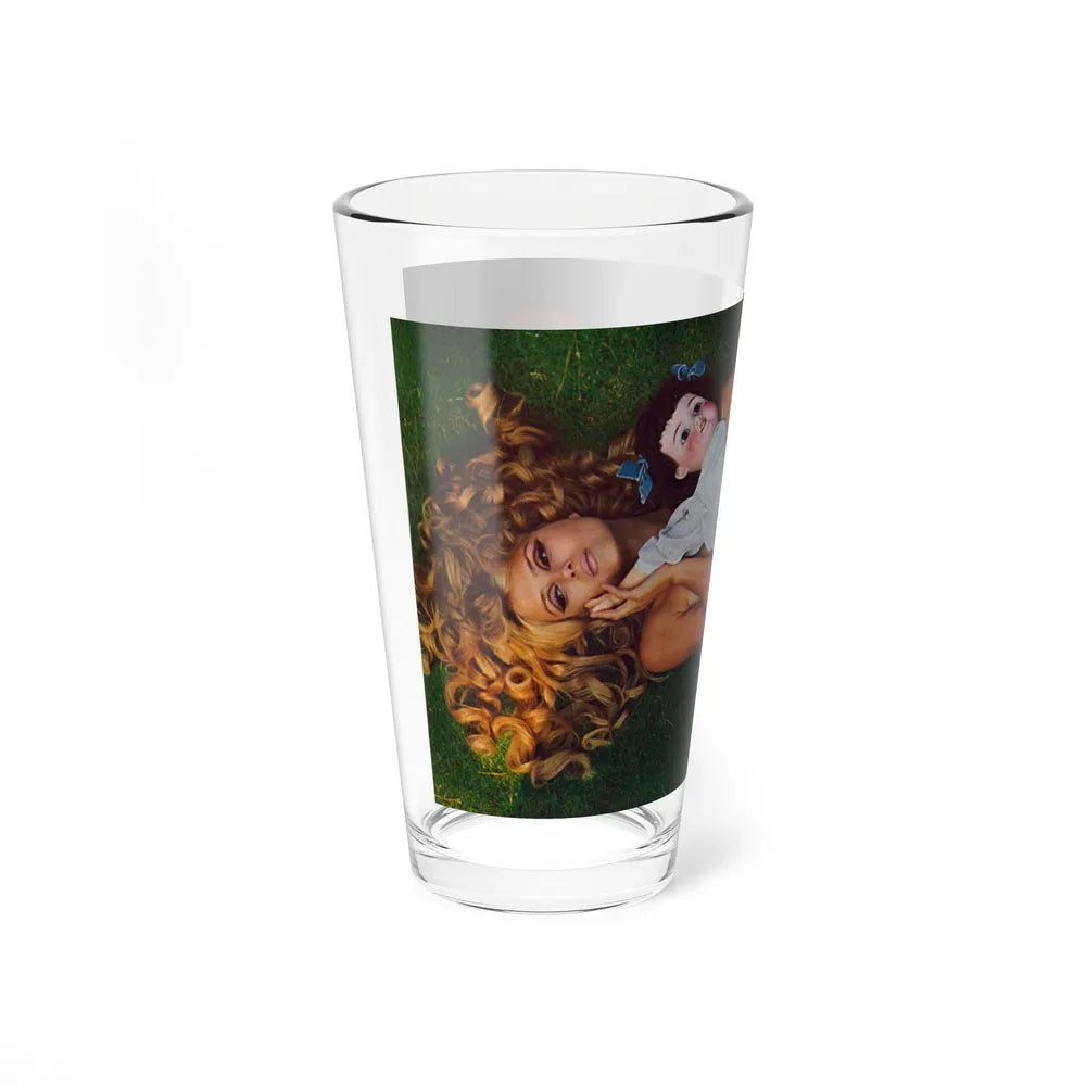 Pamela Tiffin #177 - Playboy February '69 Centerfold Photo (Vintage Female Icon) Pint Glass 16oz-Go Mug Yourself