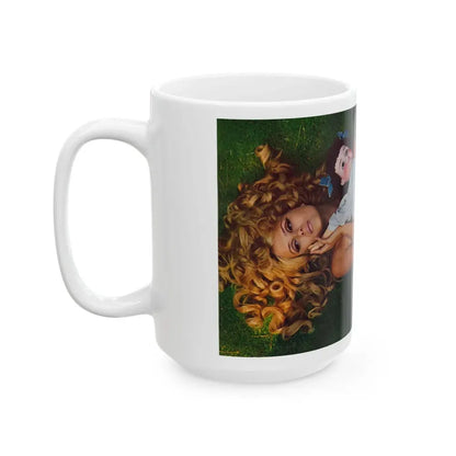 Pamela Tiffin #177 - Playboy February '69 Centerfold Photo (Vintage Female Icon) White Coffee Mug - Go Mug Yourself