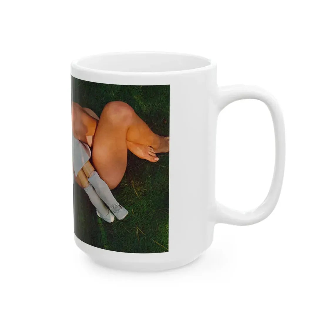 Pamela Tiffin #177 - Playboy February '69 Centerfold Photo (Vintage Female Icon) White Coffee Mug - Go Mug Yourself