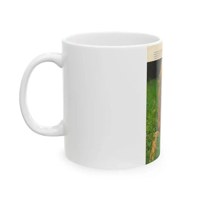 Pamela Tiffin #178 - Playboy February '69 Photo (Vintage Female Icon) White Coffee Mug - Go Mug Yourself