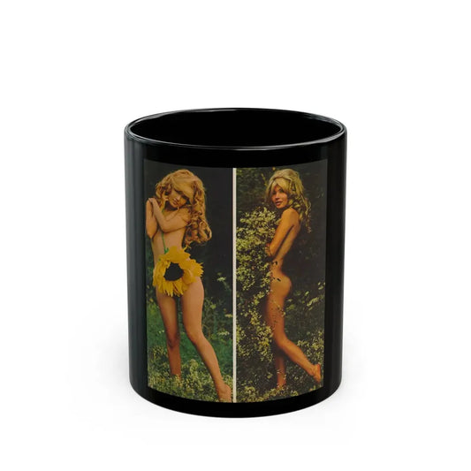 Pamela Tiffin #179 - Playboy February '69 Photo (Vintage Female Icon) Black Coffee Mug 11oz - Go Mug Yourself