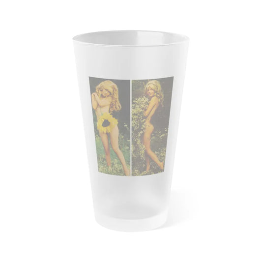 Pamela Tiffin #179 - Playboy February '69 Photo (Vintage Female Icon) Frosted Pint Glass 16oz-16oz-Frosted-Go Mug Yourself