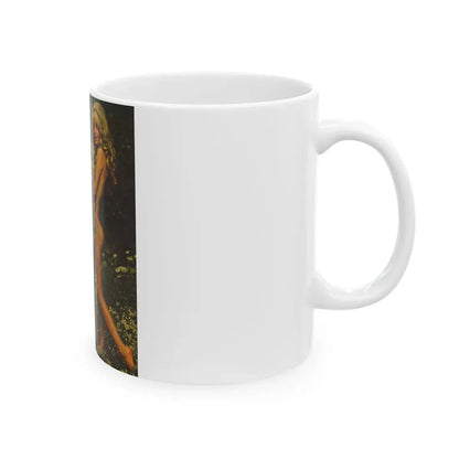 Pamela Tiffin #179 - Playboy February '69 Photo (Vintage Female Icon) White Coffee Mug - Go Mug Yourself
