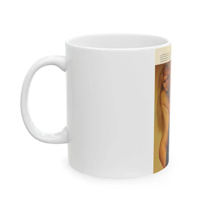 Pamela Tiffin #180 - Playboy February '69 Photo (Vintage Female Icon) White Coffee Mug - Go Mug Yourself