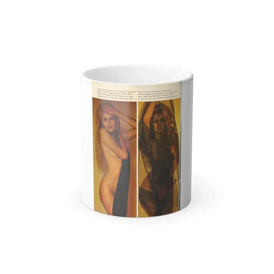 Pamela Tiffin #180 - Playboy February '69 Photo (Vintage Female Icons) Color Changing Mug 11oz-11oz-Go Mug Yourself