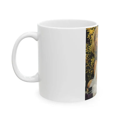 Pamela Tiffin #181 - Playboy February '69 Photo (Vintage Female Icon) White Coffee Mug - Go Mug Yourself