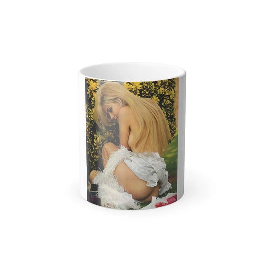 Pamela Tiffin #181 - Playboy February '69 Photo (Vintage Female Icons) Color Changing Mug 11oz-11oz-Go Mug Yourself