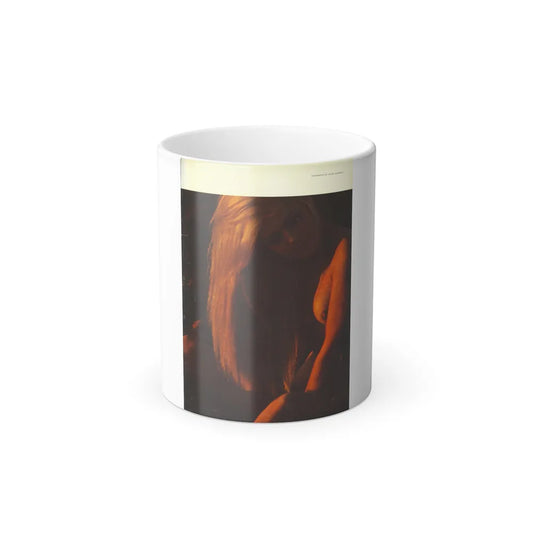 Pamela Tiffin #182 - Playboy February '69 Photo (Vintage Female Icons) Color Changing Mug 11oz-11oz-Go Mug Yourself