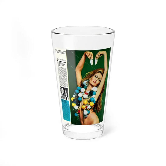 Pamela Tiffin #183 - Mag. Page (Vintage Female Icon) Pint Glass 16oz 16oz - Go Mug Yourself