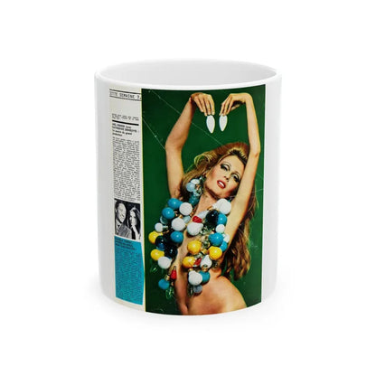 Pamela Tiffin #183 - Mag. Page (Vintage Female Icon) White Coffee Mug 11oz - Go Mug Yourself