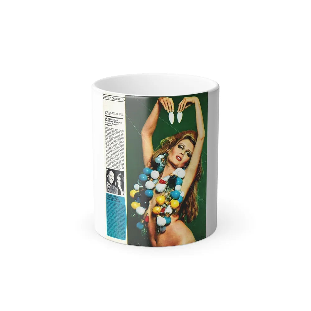 Pamela Tiffin #183 - Mag. Page (Vintage Female Icons) Color Changing Mug 11oz-11oz-Go Mug Yourself