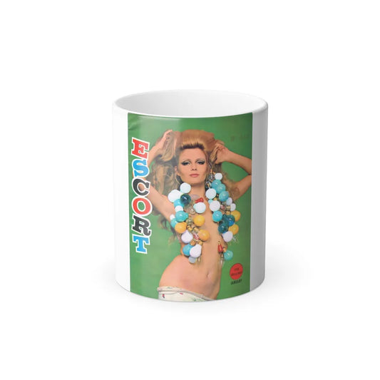 Pamela Tiffin #184 - Mag. Cover (Vintage Female Icons) Color Changing Mug 11oz-11oz-Go Mug Yourself