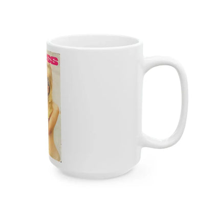 Pamela Tiffin #185 - Mag. Cover (Vintage Female Icon) White Coffee Mug - Go Mug Yourself