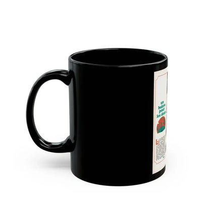 Pamela Tiffin #186 - Mag. Page (Vintage Female Icon) Black Coffee Mug - Go Mug Yourself