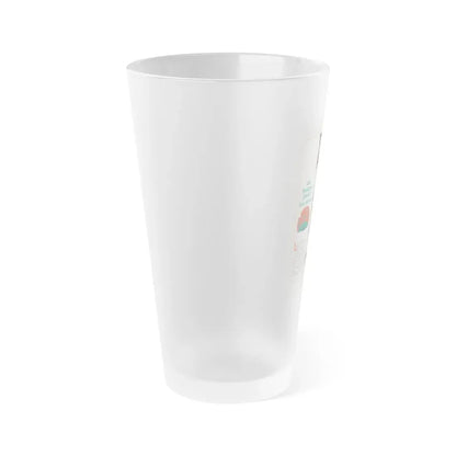 Pamela Tiffin #186 - Mag. Page (Vintage Female Icon) Frosted Pint Glass 16oz - Go Mug Yourself