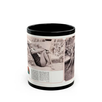 Pamela Tiffin #189 - Mag. Page (Vintage Female Icon) Black Coffee Mug 11oz - Go Mug Yourself