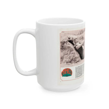 Pamela Tiffin #189 - Mag. Page (Vintage Female Icon) White Coffee Mug - Go Mug Yourself