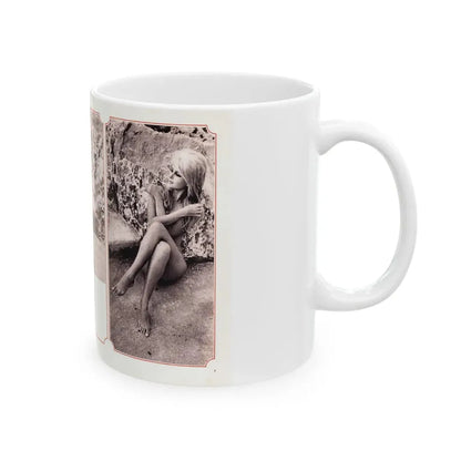 Pamela Tiffin #189 - Mag. Page (Vintage Female Icon) White Coffee Mug - Go Mug Yourself