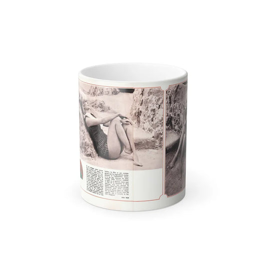 Pamela Tiffin #189 - Mag. Page (Vintage Female Icons) Color Changing Mug 11oz-11oz-Go Mug Yourself