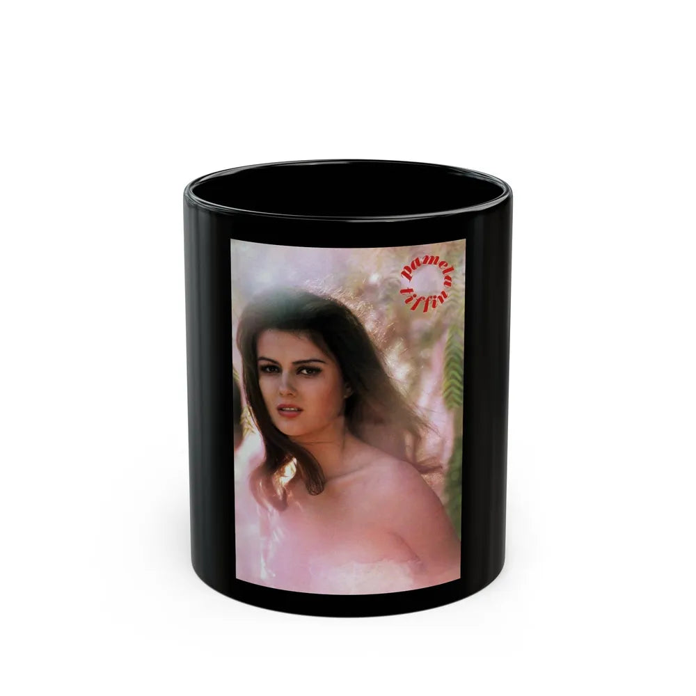 Pamela Tiffin #19 (Vintage Female Icon) Black Coffee Mug-11oz-Go Mug Yourself