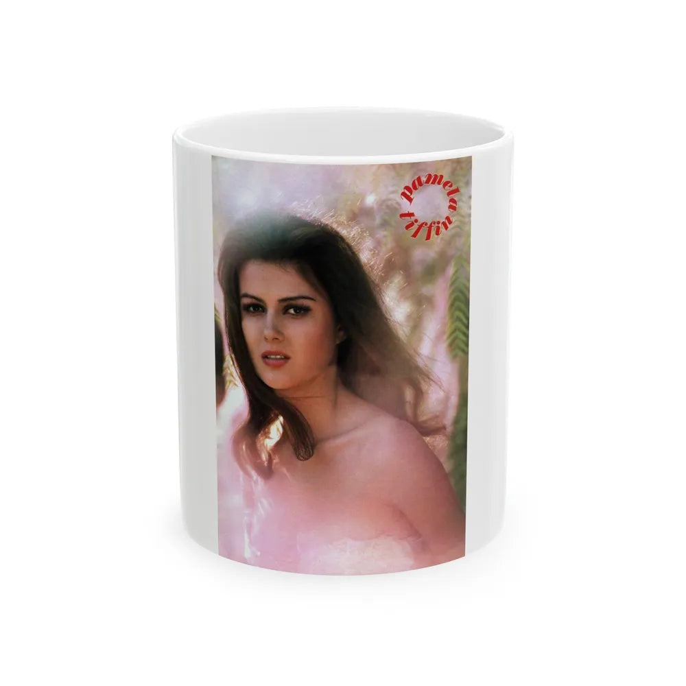 Pamela Tiffin #19 (Vintage Female Icon) White Coffee Mug-11oz-Go Mug Yourself