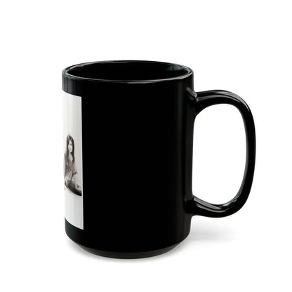 Pamela Tiffin #202 - 8x10 B&W Full Body Photo from 1964 (Vintage Female Icon) Black Coffee Mug - Go Mug Yourself