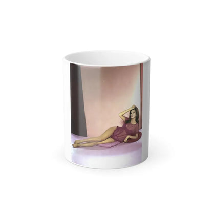 Pamela Tiffin #203 - 8x10 Color Full Body Photo from 1964 (Vintage Female Icons) Color Changing Mug 11oz-11oz-Go Mug Yourself