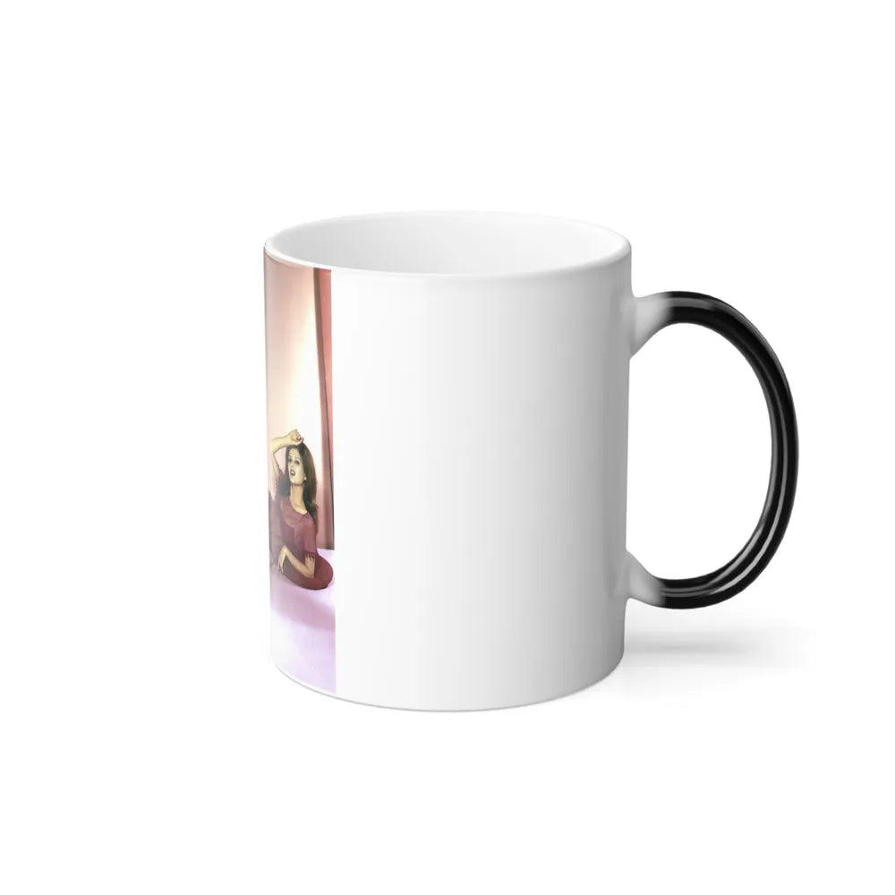 Pamela Tiffin #203 - 8x10 Color Full Body Photo from 1964 (Vintage Female Icons) Color Changing Mug 11oz-Go Mug Yourself