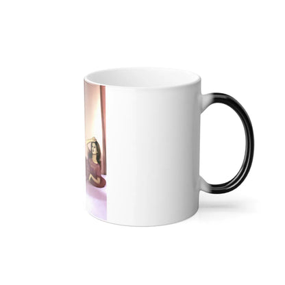 Pamela Tiffin #203 - 8x10 Color Full Body Photo from 1964 (Vintage Female Icons) Color Changing Mug 11oz-Go Mug Yourself