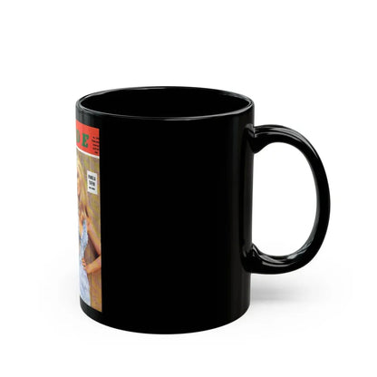 Pamela Tiffin #21 - Mag. Cover (Vintage Female Icon) Black Coffee Mug - Go Mug Yourself