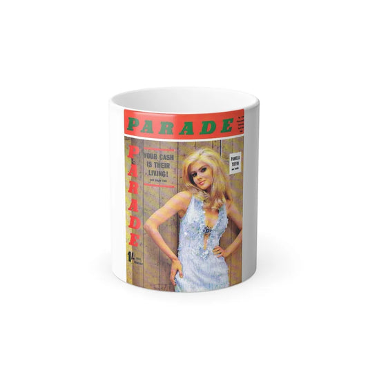 Pamela Tiffin #21 - Mag. Cover (Vintage Female Icons) Color Changing Mug 11oz-11oz-Go Mug Yourself