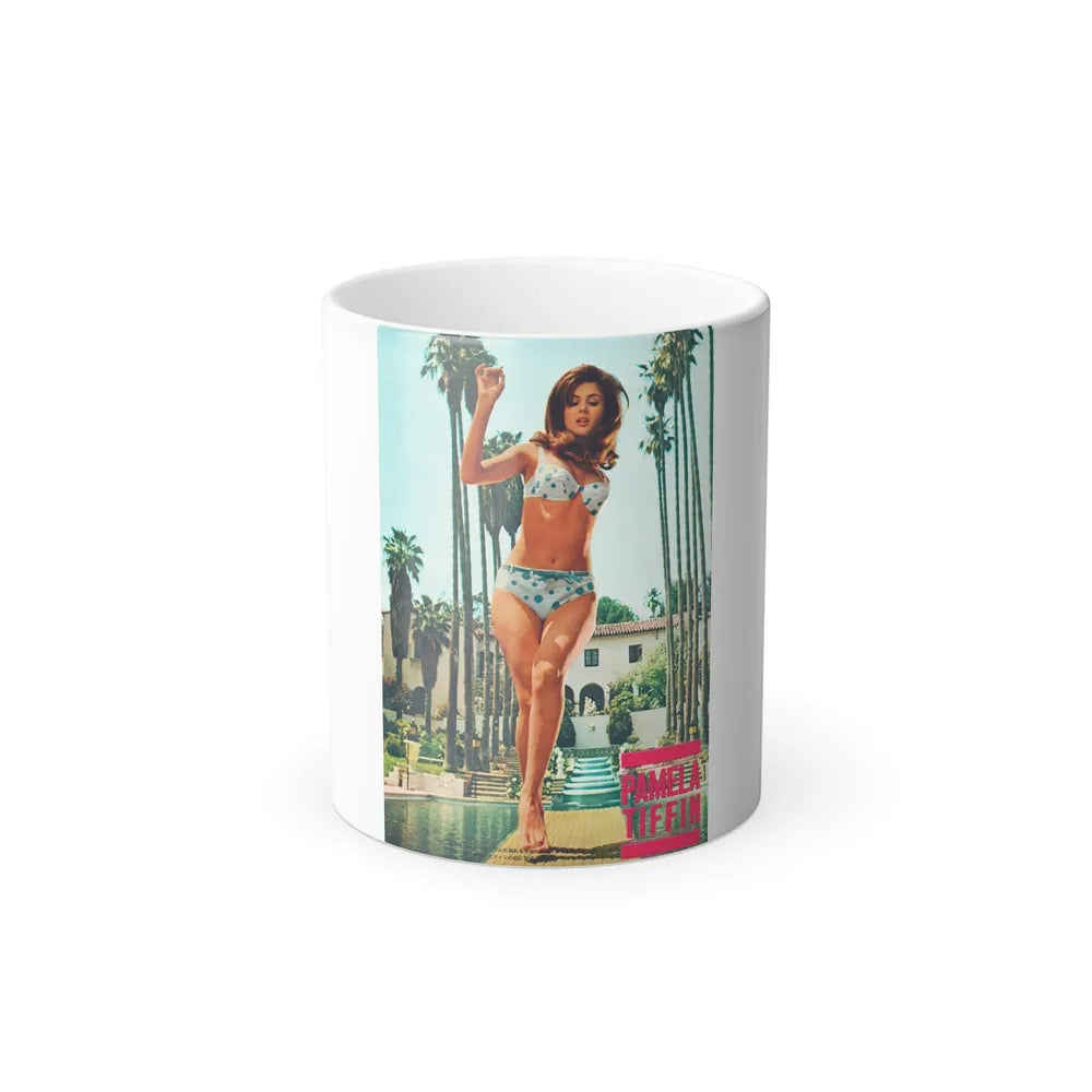 Pamela Tiffin #21 (Vintage Female Icons) Color Changing Mug 11oz-11oz-Go Mug Yourself