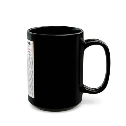 Pamela Tiffin #24 - Mag. Page (Vintage Female Icon) Black Coffee Mug - Go Mug Yourself