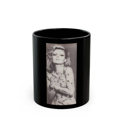 Pamela Tiffin #24 - Mag. Page1 (Vintage Female Icon) Black Coffee Mug 11oz - Go Mug Yourself