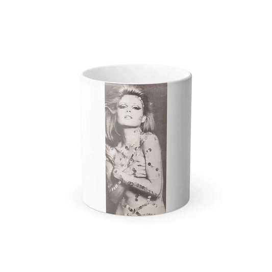 Pamela Tiffin #24 - Mag. Page1 (Vintage Female Icon) Color Changing Mug 11oz 11oz - Go Mug Yourself