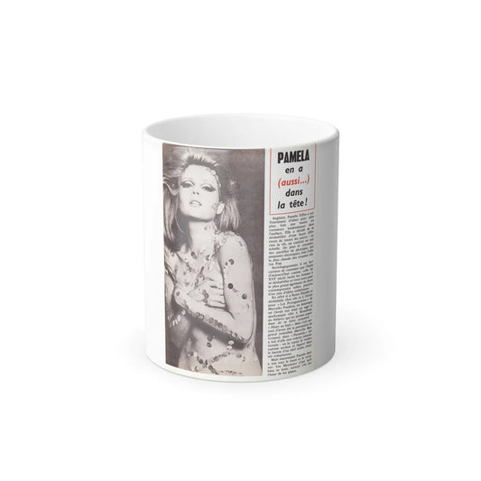 Pamela Tiffin #24 - Mag. Page (Vintage Female Icons) Color Changing Mug 11oz-11oz-Go Mug Yourself