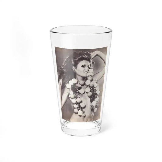 Pamela Tiffin #25 - Mag. Page (Vintage Female Icon) Pint Glass 16oz 16oz - Go Mug Yourself