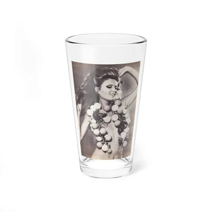 Pamela Tiffin #25 - Mag. Page (Vintage Female Icon) Pint Glass 16oz 16oz - Go Mug Yourself