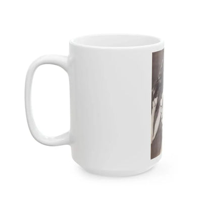 Pamela Tiffin #25 - Mag. Page (Vintage Female Icon) White Coffee Mug - Go Mug Yourself