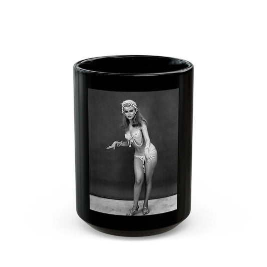 Pamela Tiffin #271 (Vintage Female Icon) Black Coffee Mug-15oz-Go Mug Yourself