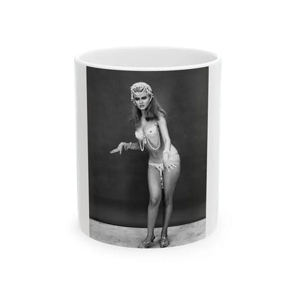 Pamela Tiffin #271 (Vintage Female Icon) White Coffee Mug-11oz-Go Mug Yourself