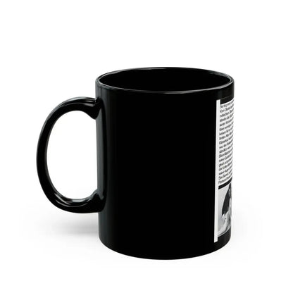 Pamela Tiffin #33 - Mag. Page (Vintage Female Icon) Black Coffee Mug - Go Mug Yourself