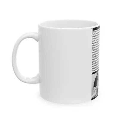 Pamela Tiffin #33 - Mag. Page (Vintage Female Icon) White Coffee Mug - Go Mug Yourself