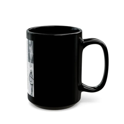 Pamela Tiffin #35 - Mag. Page (Vintage Female Icon) Black Coffee Mug - Go Mug Yourself