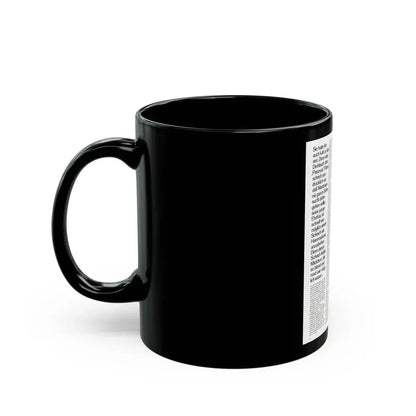 Pamela Tiffin #35 - Mag. Page (Vintage Female Icon) Black Coffee Mug - Go Mug Yourself
