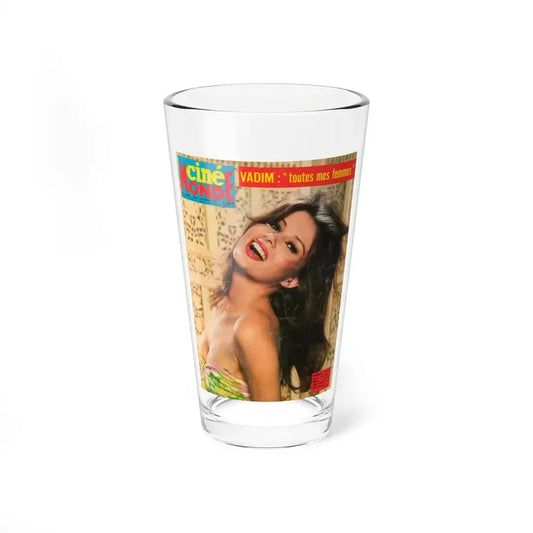 Pamela Tiffin #51 - Mag. Cover (Vintage Female Icon) Pint Glass 16oz 16oz - Go Mug Yourself