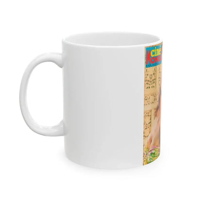 Pamela Tiffin #51 - Mag. Cover (Vintage Female Icon) White Coffee Mug - Go Mug Yourself