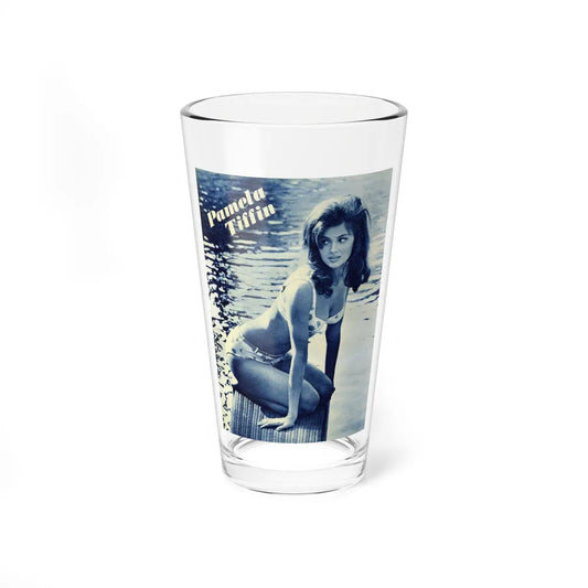 Pamela Tiffin #63 (Vintage Female Icon) Pint Glass 16oz-16oz-Go Mug Yourself