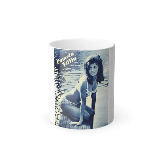 Pamela Tiffin #63 (Vintage Female Icons) Color Changing Mug 11oz-11oz-Go Mug Yourself