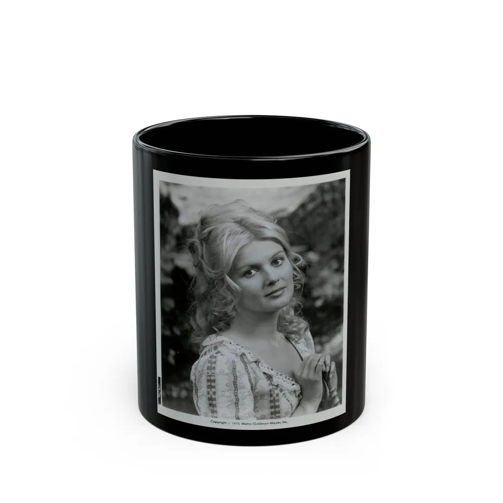 Pamela Tiffin #65 (Vintage Female Icon) Black Coffee Mug-11oz-Go Mug Yourself